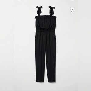 Black romper - pants style